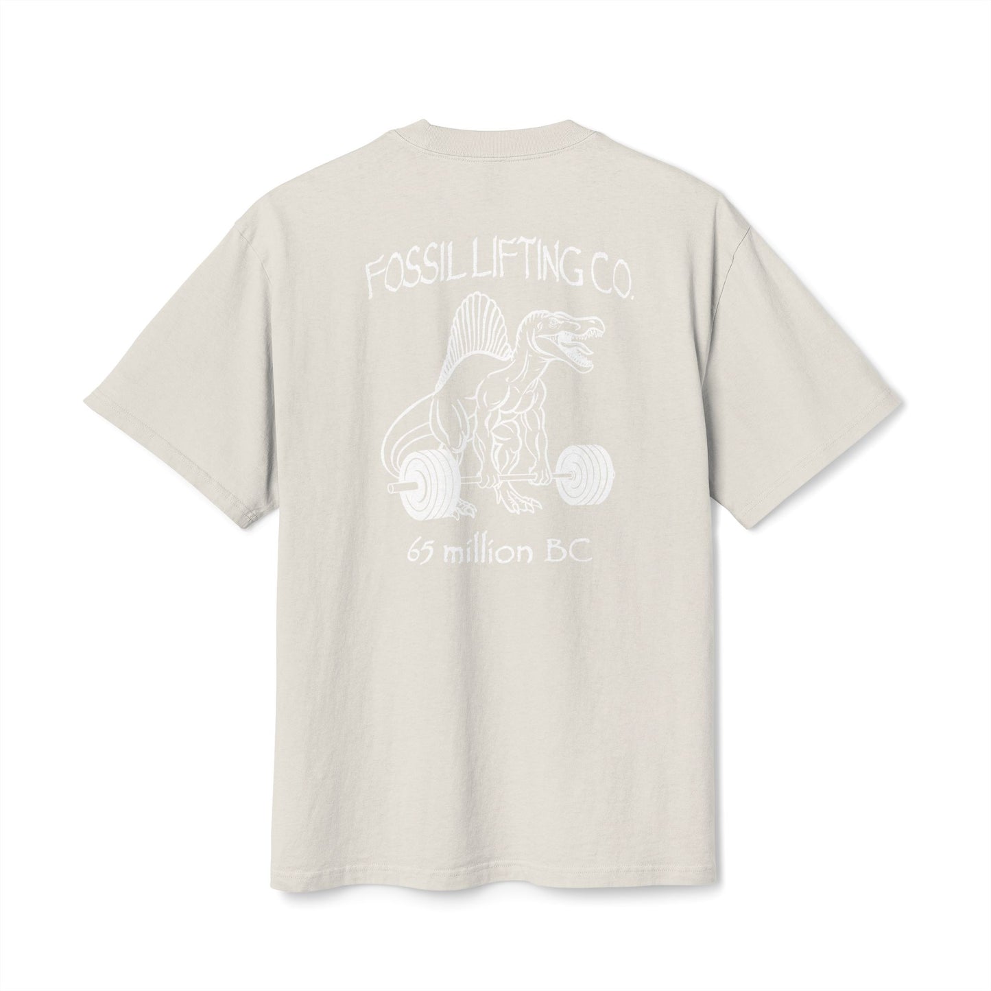Spinosaurus Oversized Tee (White Logo)